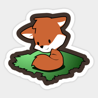 Chibi Fox Sticker